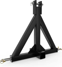 3-Point Trailer Hitch 2" Receiver Heavy Duty for Tractor Kubota BX Yanmar LM25H