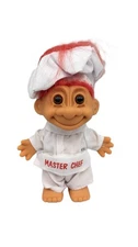 MASTER CHEF 5" Russ Troll Doll Red Hair Collectible Gift Figure