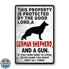 Beware Of Dog Sign Warning Signs For Fence German Shepherd Sign T