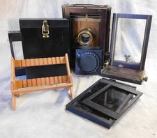 Wet Plate Collodion EKC 2D 5x7 Camera w/ 2 Lenses Large Format Outfit