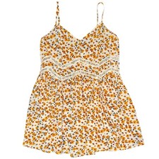 Asos Design Wildflower Floral Swing Mini Dress Size 6