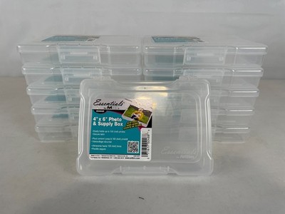 ArtBin Essentials Photo Supply Box, Clear, 4'' x 6'' (11 Pack)