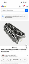 Afr 325cc Magnum Bbc Cylinder Heads 2101