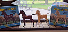 2 Vtg Thundercolt Western Range Colt By Marx Johnny West Series 10" /2301 2301A