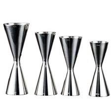 Jigger in acciaio inox di fascia alta 30 ml 45 ml per uso domestico e professionale