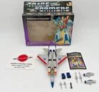 1984 Starscream Pre Rub Complete With Box G1 Transformers Jet Plane Figure