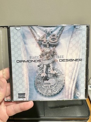 Blacc Zacc - Diamonds & Designer Mixtape CD Rap DaBaby Moneybagg Yo Young Dolph