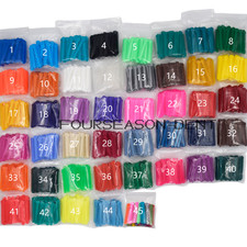 45 Color Dental Elastic Ligature Ties Rubber Power Bands for Orthodontic Braces