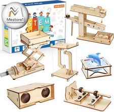 6 in 1 STEM Kits for Kids Age 8-10, Science Building Educational Experiment Proj