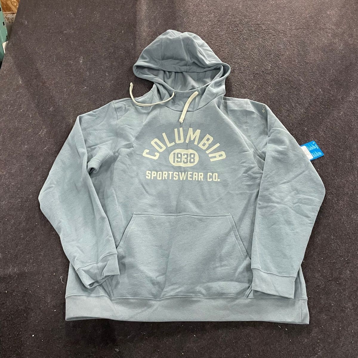 Sweat à Capuche Columbia PFG Pour Garçon - Taille M - Noir/Bleu - Neuf Sans étiquette