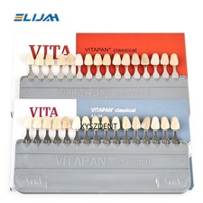 Dental Lab Bleach Shade Guide 16 Color Teeth Whitening Clinic Colorimetric Plate