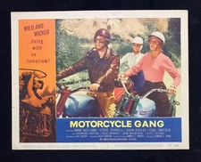 Motorcycle Gang Set of 8 Original Lobby Cards 1957 Carl Switzer
