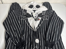 Men's Disney Nightmare Before Christmas Jack Skellington M Union Suit Pajama NEW