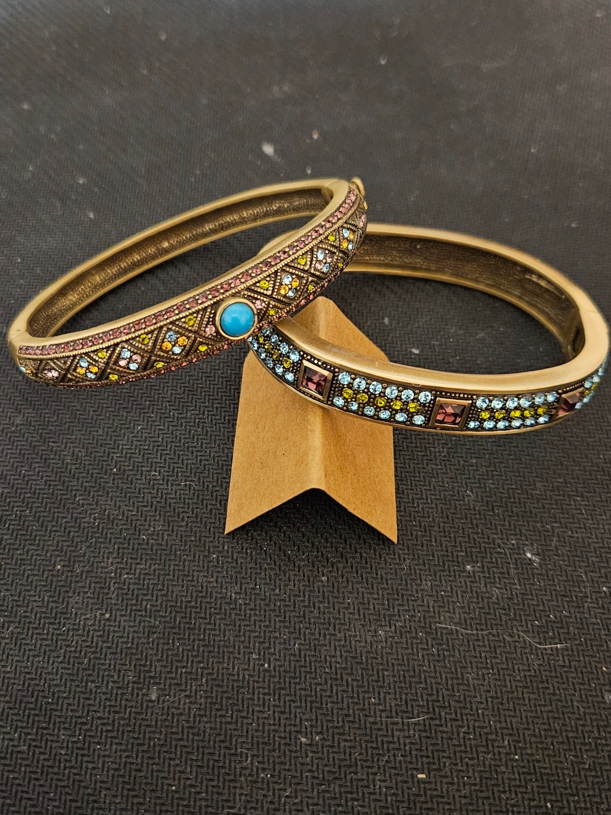 Heidi Daus "Conscious Coupling" Stackable Bangles - image 1