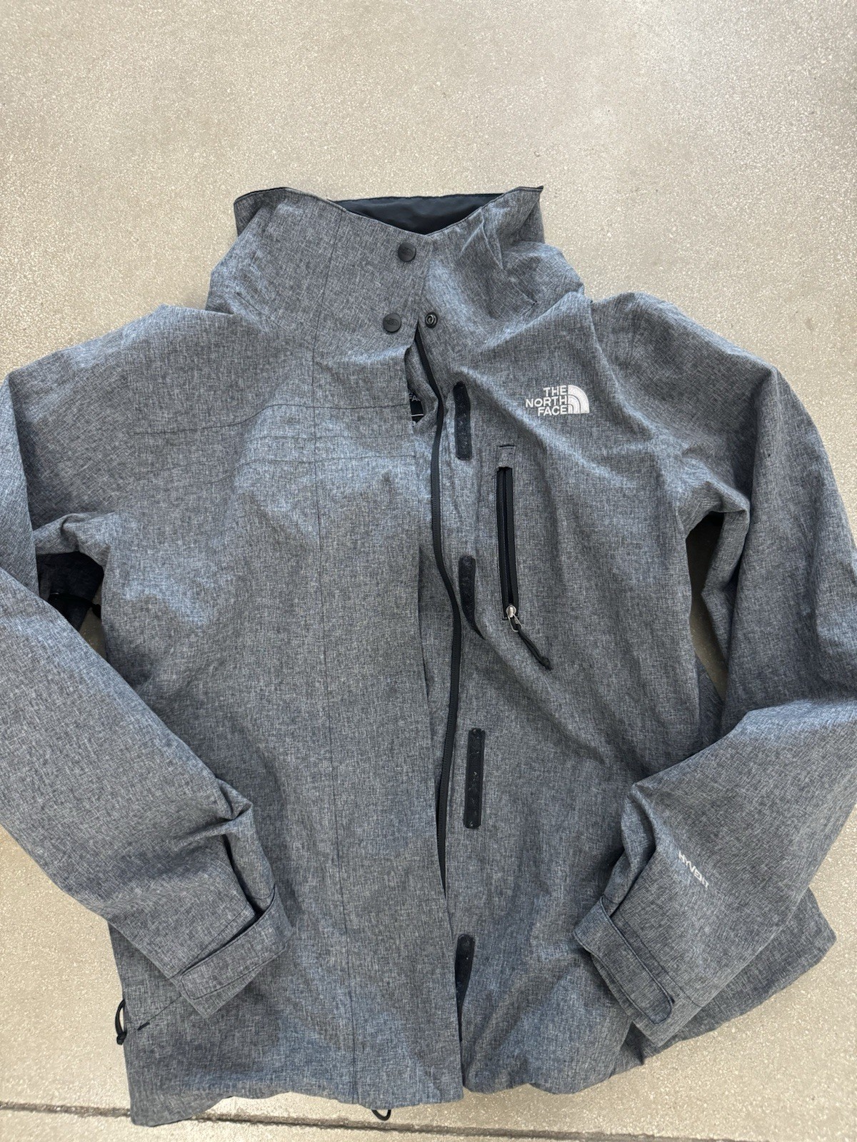 The North Face Antora Jacket Womens M Black Hyvent Waterproof No HOod