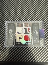 2006-07 Upper Deck Black Dual Game Use Patch Autograph /15 Chris Paul Ben Gordon