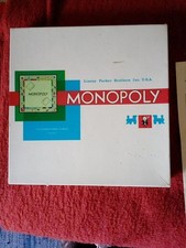 Retro Brettspiel Monopoly Parker Brothers Inc...