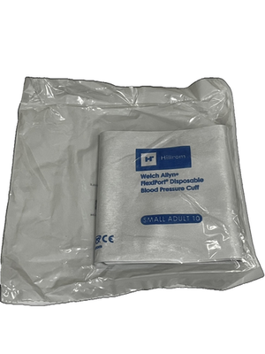 #ad #ad 1 Adult Small Welch Allyn Disposable Blood Pressure White Cuff 30503 12A $17.99