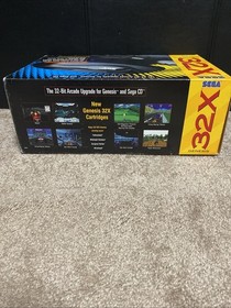 Pre Owned Sega Genesis 32X. Couldn&rsquo;t Test Don&rsquo;t Have A Genesis Console  Complete