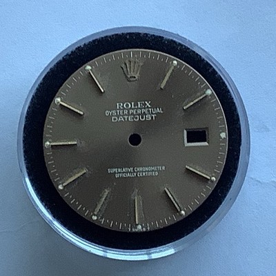 Rolex Men s Dial Date just   Brown Two Tone 