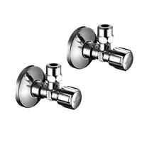 "Schell Eckregulierventil Comfort 1/2\", Verchromt, 049170699 - 2Er-Set"