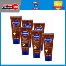Vaseline All Purpose Cream Cocoa Glow, with Pure Cocoa Butter, 6-Pack, 1.41 FL O