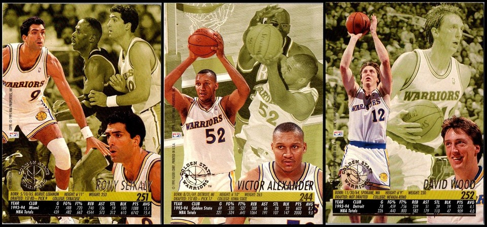 1994 Ultra Golden State Warriors (3) Card Lot ADD SOME MAGIC TO YOUR