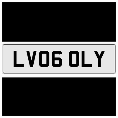   LOVE OLLY LV06 OLY PRIVATE REGISTRATION CAR NUMBER PLATE OLIVIA OLIVER OLIVE
