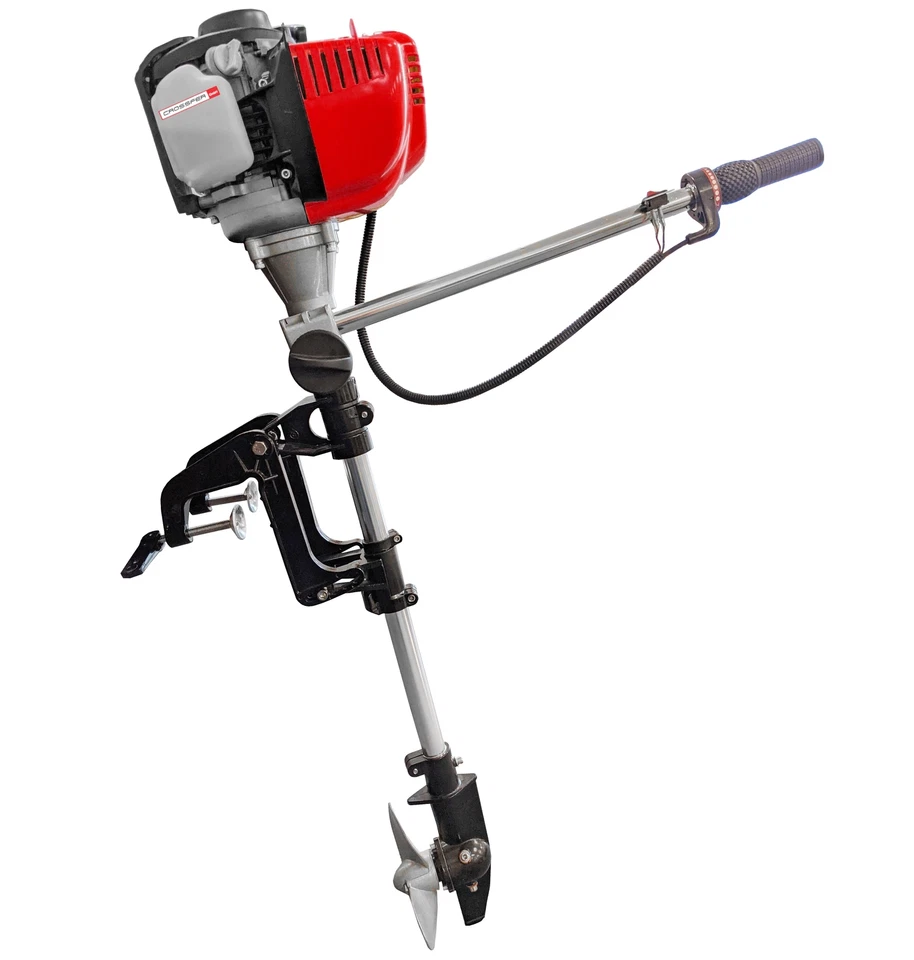 Bootsmotor 1.2PS Außenborder Außenbordmotor 1 Zylinder 4 Takt Luftkühlung leicht - Bild 3 von 4