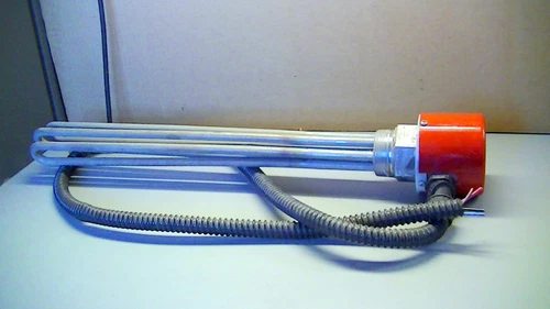 CHROMALOX EMTI-375VWXX Immersion heater element 19 1/2" long element 2" tested!