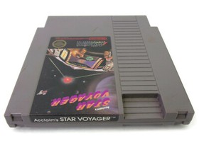 Star Voyager w/ Sleeve CLEANED & TESTED AUTHENTIC NES Nintendo Game Cartridge A