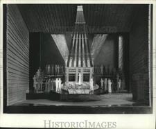 1976 Press Photo Houston Grand Opera sketch for "Otello" set design - hcx34292