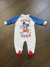 Vintage 1984 Disney Mickey newborn baby sleeper