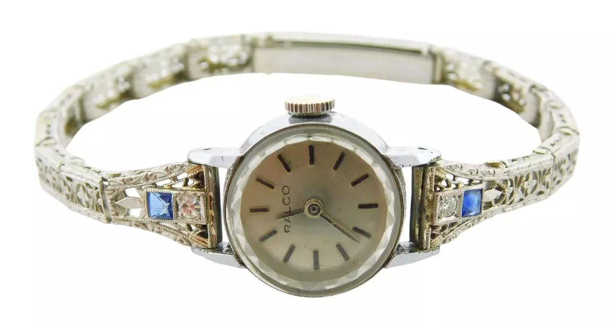 Antique diamond shop watches ebay
