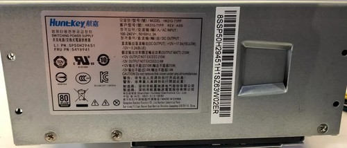 Lenovo ThinkCentre M900 10 Pin 210 W Desktop Power Supply 54Y8941 - Picture 3 of 6