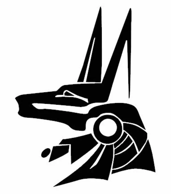 Oracal Vinyl Decal Tribal Anubis Egyptian God DIY 20 Colors Car Truck #1122