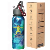 H&c Stainless Steel Water Bottle Single Water Bottle25oz With Straw100% Natur... on sale H&c Stainless Steel Water Bottle Single Water Bottle25oz With Straw100% Natur... on sale