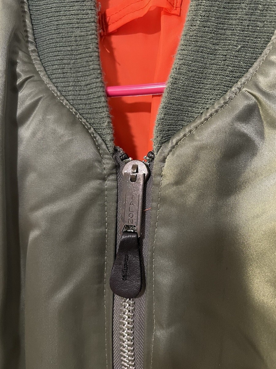 Vintage Corinth MFG Co MA-1 Flyers Bomber Reversible Jacket Vintage Corinth MFG Co MA-1 Flyers Bomber Reversible Jacket