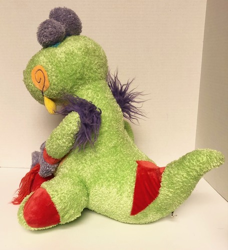 Manhattan Toy KOOKIESAURUS Dinosaur Monster 18" Plush Galoompagalots Stuffed J6 - Picture 2 of 2