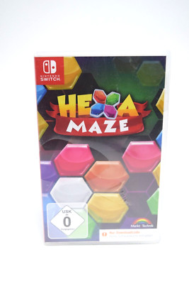 Hexa Maze  (Code in the Box) (Nintendo Switch) Neu & OVP