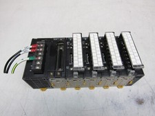 SISTEMA DI CONTROLLO TEMPERATURA OMRON SYSMAC CJ1W-PA205R TC002 OD212 SRM21 XLNT USATO