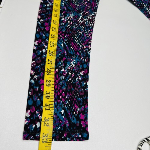Everlast Missy Girls Junior’s Size M M Graphic Multicolor Activewear Leggings - Picture 6 of 11