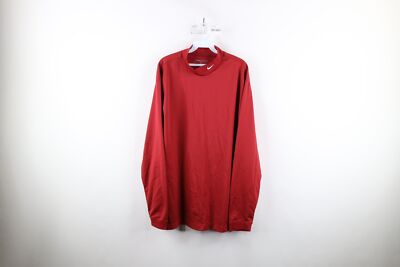 Vintage Nike Golf Mens XL Travis Scott Mini Swoosh Mock Neck Long Sleeve T-Shirt
