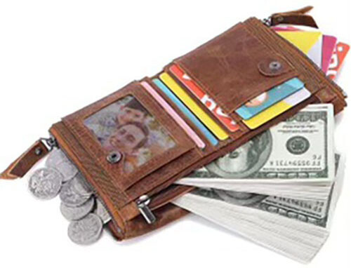 Men's RFID Genuine Leather DZ Bifold Double Zipper Coin Pocket Purse Wallet - Picture 5 of 15
