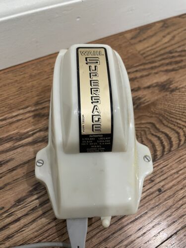 Vintage WAHL Vibrator Barber Shop Supersage Cat NO 440A
