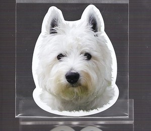 Westie 4 inch face magnet for car or anything metal     New