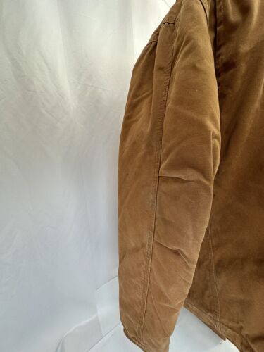 Gravel Gear Men's Washed Duck Chore Coat - Brown, 2XL Jacket work wear - Picture 11 of 17