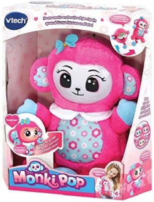 Juegos Juguete Vtech Monki Pop Flor Rosa Animales Mono Niña