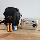 New ListingKodak EasyShare Cx7430 4.0Mp Digital Camera - Silver (w/ batteries + Sd Card)