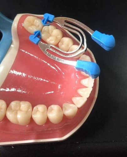 Dental Sectional Contoured Metal Matrices Matrix Resin Bands Seperate Ring Clamp - Picture 11 of 21